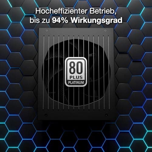 be quiet! Straight Power 12 850W, ATX 3.1, 80 Plus Platinum, nahezu unhörbarer Silent Wings Lüfter, für PCIe 5.1 und PCIe 6+2 Grafikkarten, 12V-2x6 Kabel enthalten, BN337 Bild 4