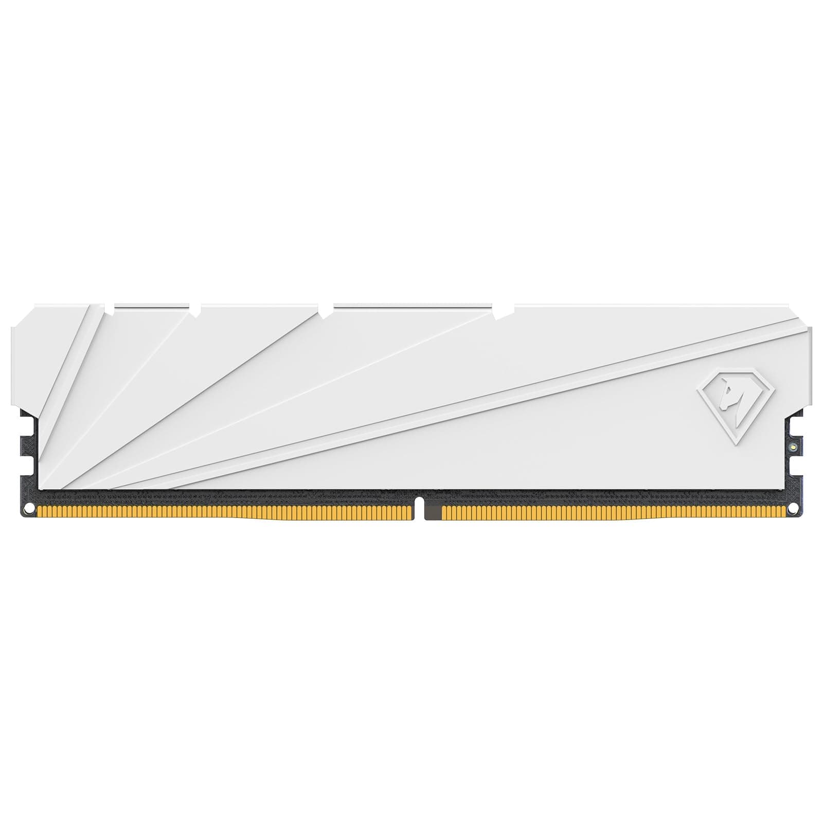 Netac DDR4 RAM 8GB 2666MHz Computer Desktop-Speicher DRAM C19 Gaming-Speicher 8GB Weiße Wärmeveste, Desktop-Speicher Weiß