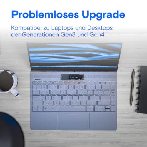 Crucial P310 SSD 1TB M.2 2280 PCIe Gen4 NVMe, bis 7.100 MB/s, für Laptop, Desktop PC & Handheld Spielekonsolen, Interne Festplatte - CT1000P310SSD801 Bild 8