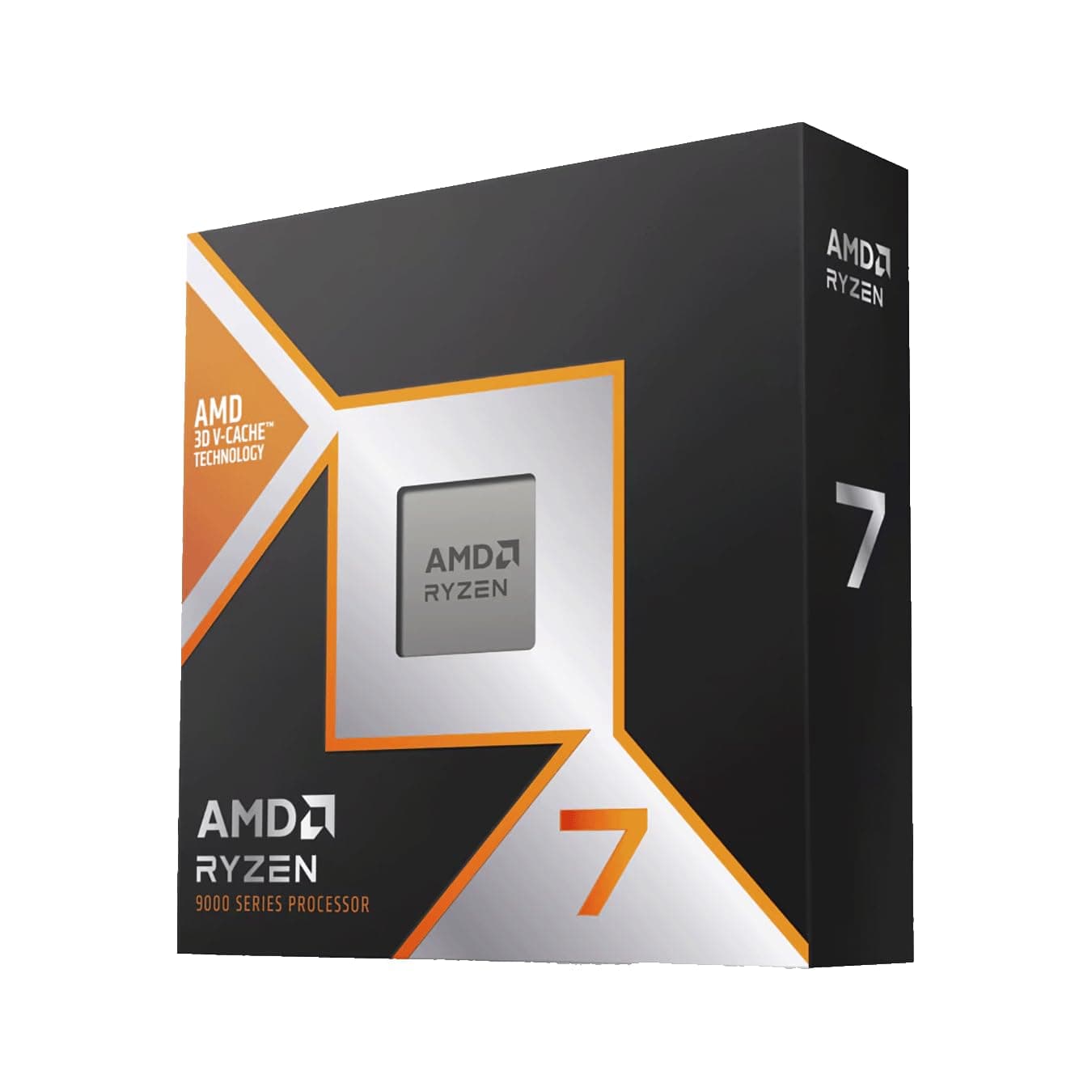 AMD CPU Ryzen 7 9800X3D, ohne Kühler AM5, 4,7 GHz, 8 Core/16 Thread, 104 MB, 120W, Autorisierter Händler, 100-100001084WOF/EW-1Y 1. Ryzen 7 9800X3D (AM5)