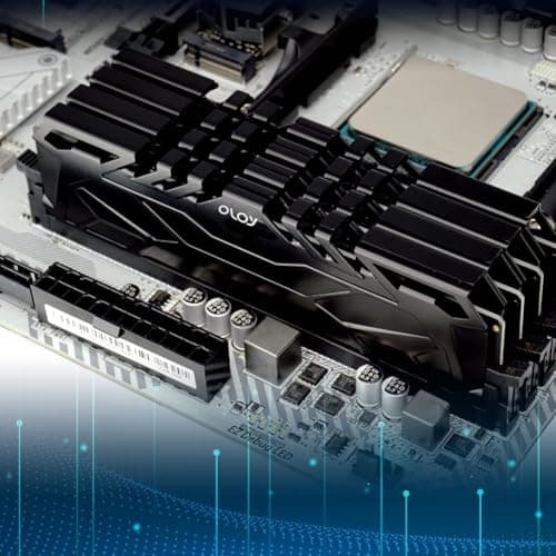 OLOy DDR4 RAM 16GB (2x8GB) Black Owl 3200MHz CL16 1.35V 288pin Desktop Gaming UDIMM (MD4U0832161BJ0DA) Bild 6