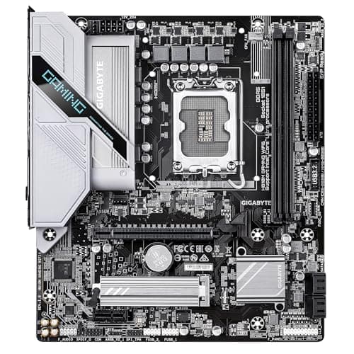 GIGABYTE H810M Gaming WIFI6 Mainboard – Intel Core Ultra (Serie 2) CPUs, 4+1+2 Phasen VRM, bis zu 6400 MHz DDR5, 1xPCIe 4.0 M.2, 2.5GbE LAN, WiFi 6, USB 3.2 Gen 1 Bild 4