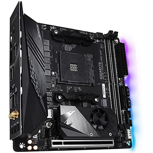 GIGABYTE X570 I AORUS Pro Wi-Fi (AMD Ryzen 3000/X570/Mini-Itx/PCIe4.0/DDR4/USB 3.1/Realtek ALC1220-Vb/DisplayPort 1.4/2xHDMI 2.0B/RGB Fusion 2.0/Gaming Motherboard) Bild 6