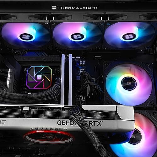 Thermalright TR AQUA ELITE 360 V3 Flüssig-CPU-Kühler, Doppel-PWM-ARGB-Lüfter mit S-FDB-Lagern, effiziente PWM-gesteuerte Pumpe, für AMD/AM4/AM5, Intel LGA115X/1200/1700 Bild 8