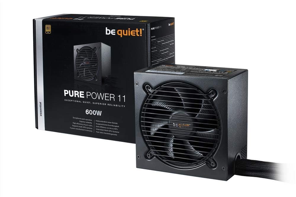be quiet! Pure Power 11 400W PC-Netzteil, 80PLUS Gold Effizienz, ATX, Schwarz, BN292 Bild 5