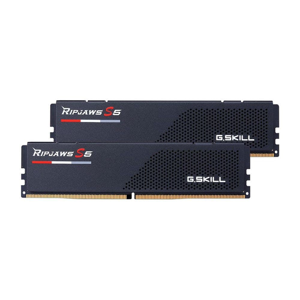G.skill Ripjaws F5-6000j3040g32gx2-rs5k 64gb 2x32gb Ddr5 6000mhz Ram One Size 64GB (2x32GB) DDR5-6000 30-40-40-96 Schwarz