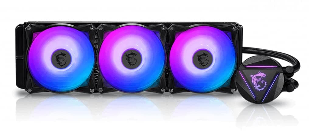 MSI MAG CORELIQUID 360R V2 CPU-Flüssigkeitskühler '360mm Radiator, 3X 120mm ARGB P Bild 2