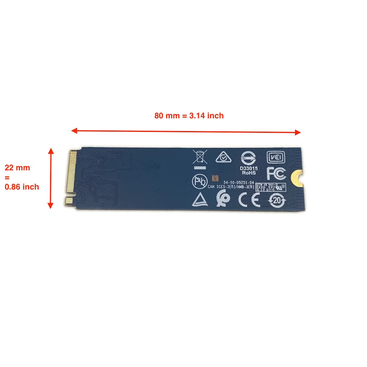 WD 1TB SSD PC SN530 SDBPNPZ 1T00 M.2 2280 NVMe PCIe Gen3 x4 Solid State Drive Bild 3