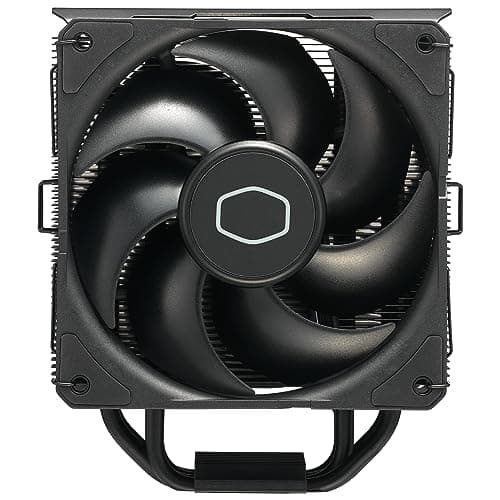 Cooler Master Hyper 212 Black CPU-Luftkühler – Aluminium-Finish, 4 kompakte kontinuierliche Direktkontakt-Heatpipes, SickleFlow 120 Edge-Lüfter, LGA1700- und AM5-Halterungen – Schwarz Bild 4