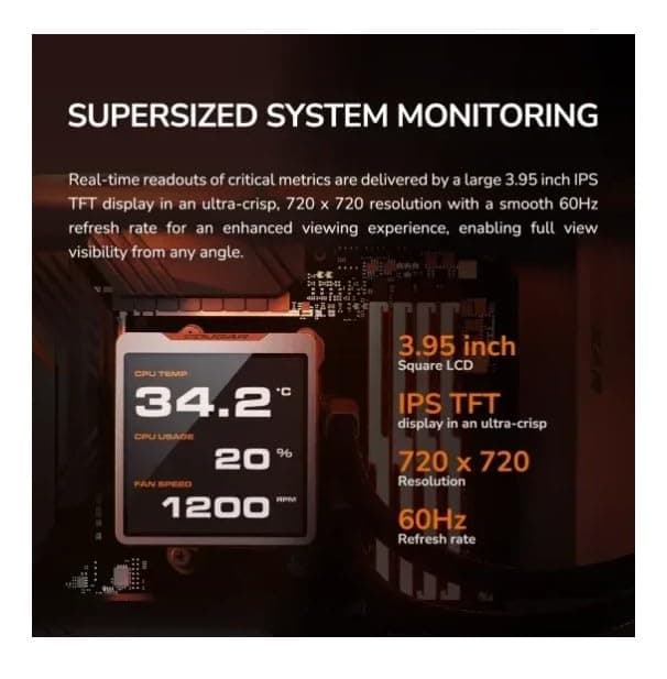 COUGAR CPU Wasserkühlung Poseidon Vistek Pro 240,ARGB Bild 3