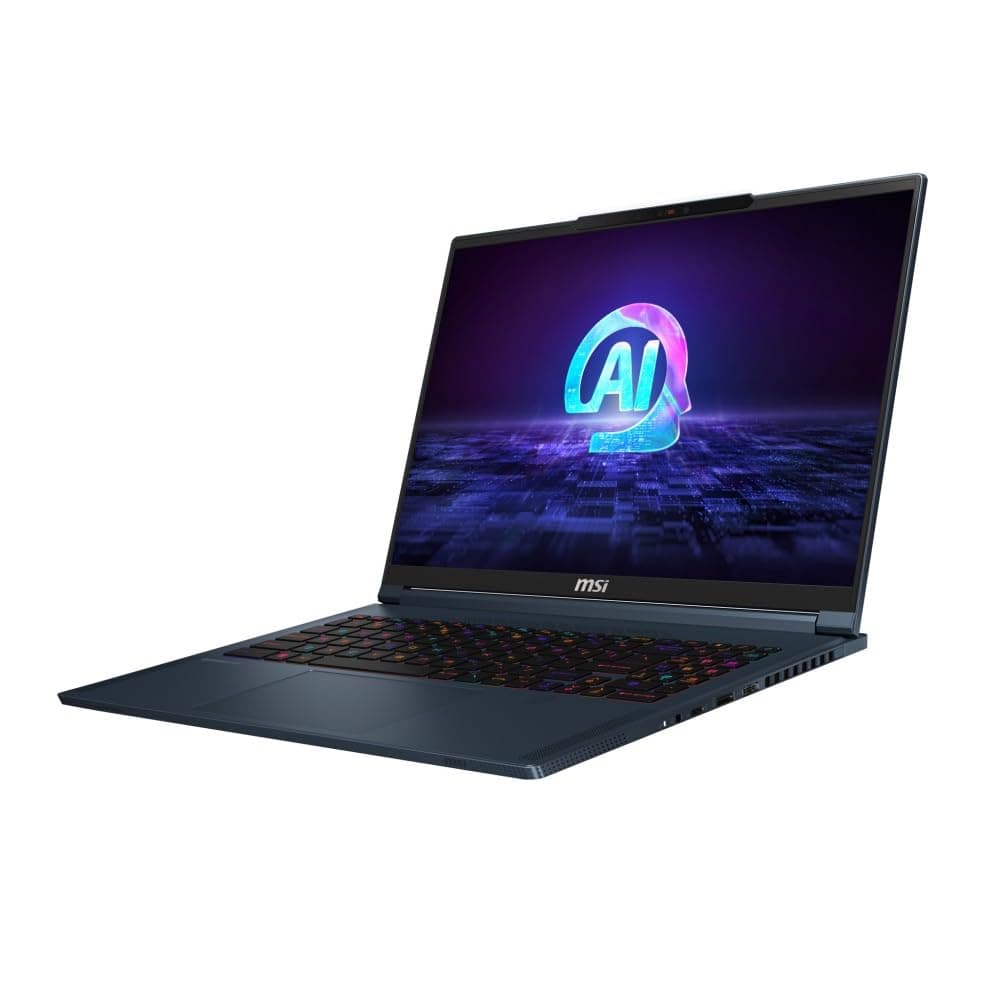 MSI Stealth 16 AI Studio A1VFG-045XES Gaming-Laptop, 16 Zoll, 16:10 QHD+ 240 Hz (Intel Core Ultra 7 155H, 16 GB RAM, 1 TB SSD, RTX 4060-8 GB, Free DOS) Star Blue, spanische QWERTY-Tastatur Intel Core Ultra 7 155H 16GB RAM | 1TB SSD FreeDOS RTX 4060-8 GB Bild 3