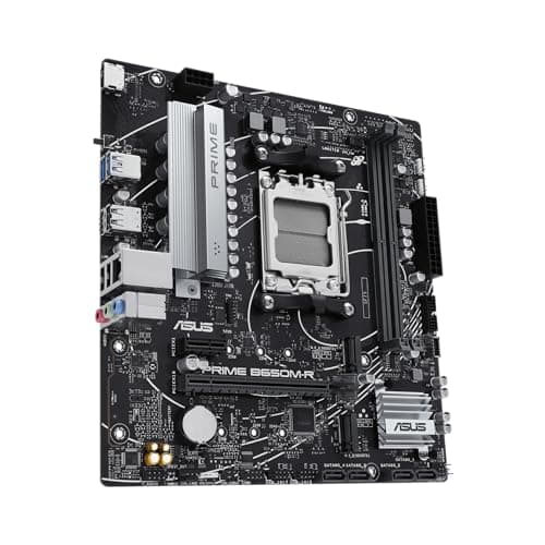 ASUS Prime B650M-R Gaming Mainboard Sockel AMD AM5 (microATX, DDR5, PCIe 4.0, Realtek 2.5Gb Ethernet, HDMI, SATA 6 Gbit/s, BIOS Flashback, Aura Sync) Bild 3