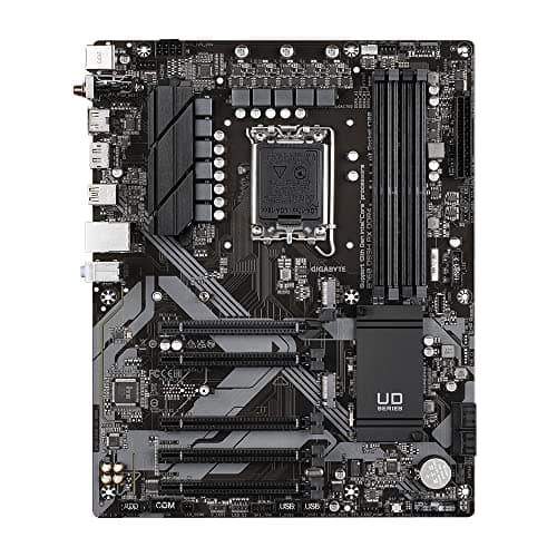 GIGABYTE B760 DS3H AX DDR4 Mainboard - Unterstützt Intel Core Prozessoren der 14. Generation, 8+2+1 Phasen digitales VRM, bis zu 5333MHz DDR4 (OC), 2X PCIe 4.0 M.2, Wi-Fi 6E, GbE LAN, USB 3.2 Gen 2 Bild 4