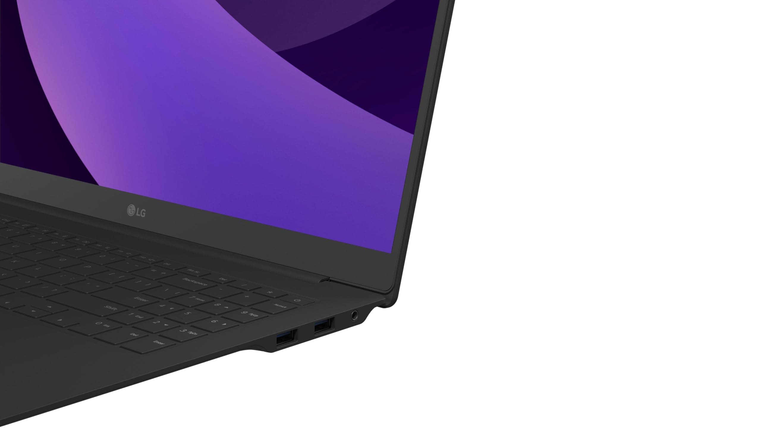 LG gram Pro 16 16Z90TR-E.AD8BG (16 Zoll) IPS Notebook, Intel Core Ultra 7 255H, NVIDIA GeForce RTX™ 5050, 32GB RAM, 2TB SSD, federleicht (1,36 kg), gram AI, 90 Wh, Thunderbolt 4, Schwarz Bild 8