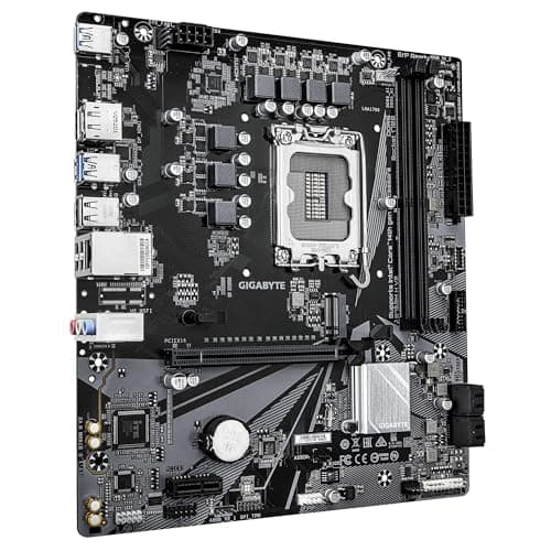 GIGABYTE B760M H V2 Mainboard - Unterstützt Intel Core Prozessoren der 14. Generation, digitales 5+1+1-Phasen-VRM, bis zu 8000MHz DDR5 (O.C.), 1xPCIe 4.0 M.2, 1GbE LAN, USB 3.2 Gen1 Bild 6