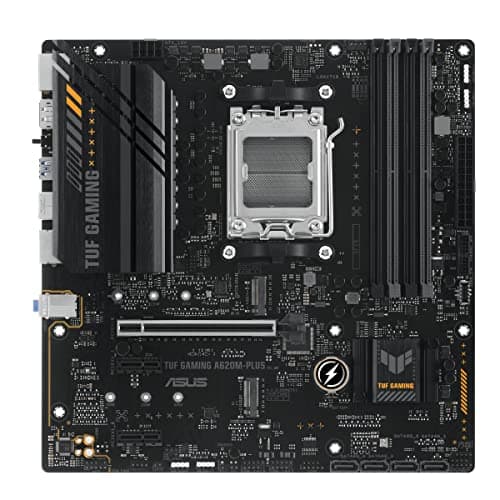 ASUS TUF Gaming A620M-PLUS Mainboard Sockel AMD A620 (Ryzen 7000, Micro-ATX, DDR5 Speicher, PCIe 4.0, BIOS Flashback, USB 3.2 Gen 2, Aura Sync) Bild 4