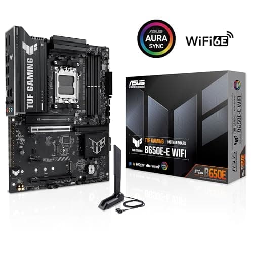 ASUS TUF Gaming B650E-E WiFi Mainboard Sockel AMD AM5 (ATX, Ryzen 9000, DDR5 Speicher, PCIe 5.0, WiFi 6E, PCIe Q-Release, Aura Sync) Bild 4