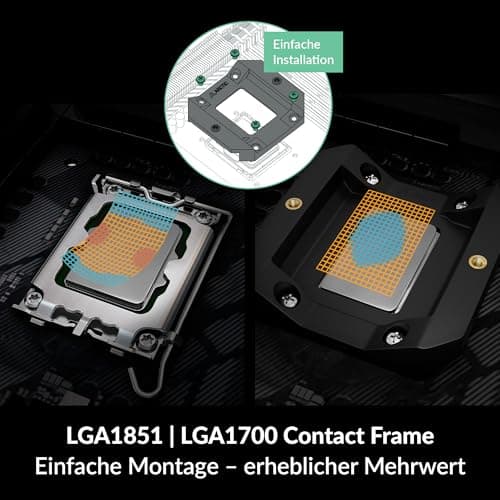 ARCTIC Freezer 36 A-RGB - CPU Kühler mit Push-Pull & ARGB Beleuchtung für Intel & AMD, Single-Tower, 2 druckoptimierte 120 mm P-Lüfter, 200–2000 rpm, Hydrodynamisches Gleitlager, inkl. MX-6 - Schwarz Bild 8