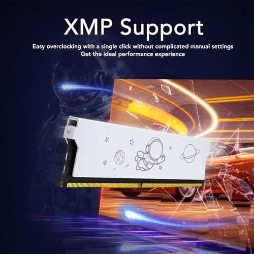 Hochdichte DDR4 RAM Stabile Leistung CL18-22-22-42 28800 25600 Speichermodul für Computerbegeisterte (DDR4 3600MHz 32 GB (2x16 GB)) DDR4 3600MHz 32 GB (2x16 GB) DDR4 3600MHz 32 GB (2x16 GB) Bild 8