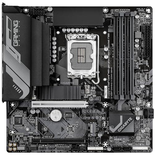 GIGABYTE B760M Gaming X DDR4 GEN5 Mainboard – Unterstützt Intel Core Prozessoren der 14. Generation, 8+1+1 Phasen VRM, bis zu 3200 MHz DDR4, 2 x PCIe 4.0 M.2, 2.5 GbE LAN, USB 3.2 Gen 1 Bild 4