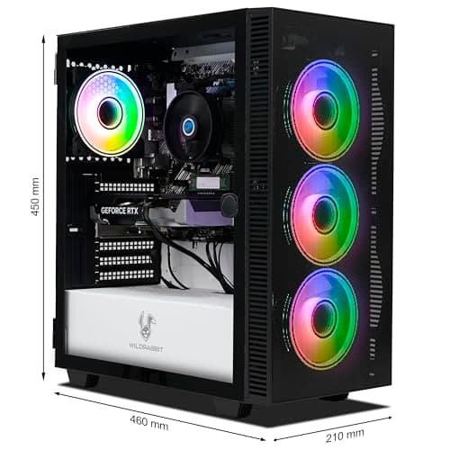 Ankermann Radiant Gaming V3 | AMD Ryzen 5 5500 | Nvidia GeForce RTX 5060 Ti 8GB | 16GB RAM | 1TB NVMe SSD | Windows 11 | WLAN | Libre Office Bild 6