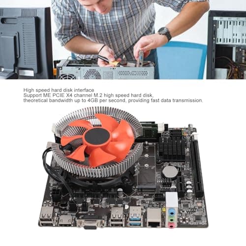 B75 LGA 1155 Gaming Mainboard, 8GB DDR3 CPU Combo mit Lüfter, Core i5 3470 CPU, PCIe x16, USB 3.0, M.2 NVMe, SATA, Micro ATX Bild 4