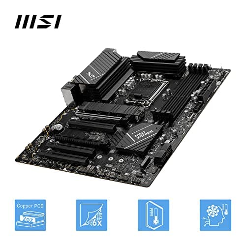 MSI PRO B760-P WiFi DDR4 Mainboard, ATX - Unterstützt Intel 12., 13. & 14. Gen Core Prozessoren, LGA 1700 - DDR4 Memory Boost 5333+MHz/OC, PCIe 4.0 x16 Slots, M.2 Gen4 Slots, 2.5G LAN, Wi-Fi 6E Bild 8