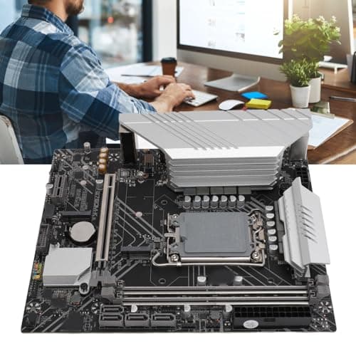 Vikye B760M-K DDR4-Motherboard, LGA1700 für MATX-Mainboard der GEN12/13-Serie mit PCIe 4.0, M.2-Steckplatz, SATA3.0 USB 3.0, Aura Sync RGB Bild 4