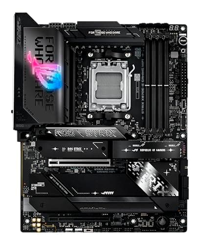 ASUS ROG Strix X870E-E Gaming WiFi Mainboard Sockel AM5 (AMD, X870E, ATX, 18+2+2 Power Stages, Dynamic OC Switcher, Core Flex, DDR5, WiFi 7, M.2, PCIe 5.0) Bild 2