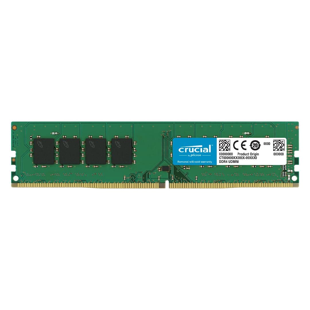 Crucial Basics 8GB DDR4 3200MT/s CL22 UDIMM 288-pin 1.2V Desktop Memory