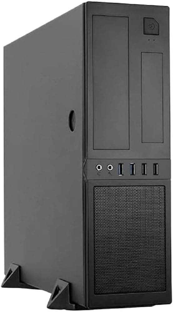 Chieftec Case Mini CS-12B Uni 300W mini cs 12 b Bild 2