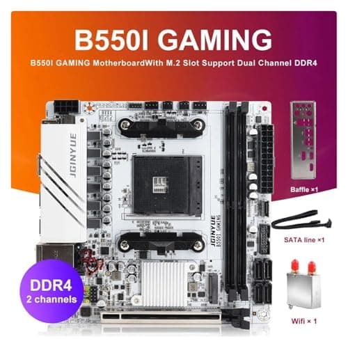 Das B550 AM4 ITX-Motherboard unterstützt Prozessoren der Ryzen R5 4000/5000-Serie DDR4 PCI-E 4.0 B550i Gaming Motherboards Bild 8