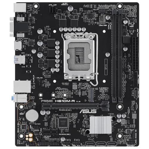 ASUS PRIME H610M-R-SI New BIOS - Sockel Intel 1700 - Chipsatz Intel H610 (Intel,1700,DDR5,mATX) (90MB1GL0-M0ECY0)