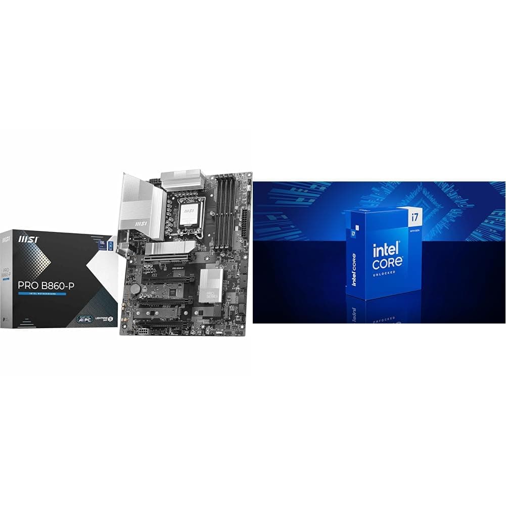 MSI PRO B860-P Mainboard + Intel® Core™ i7-14700K Desktop Processor 20 cores Bild 2