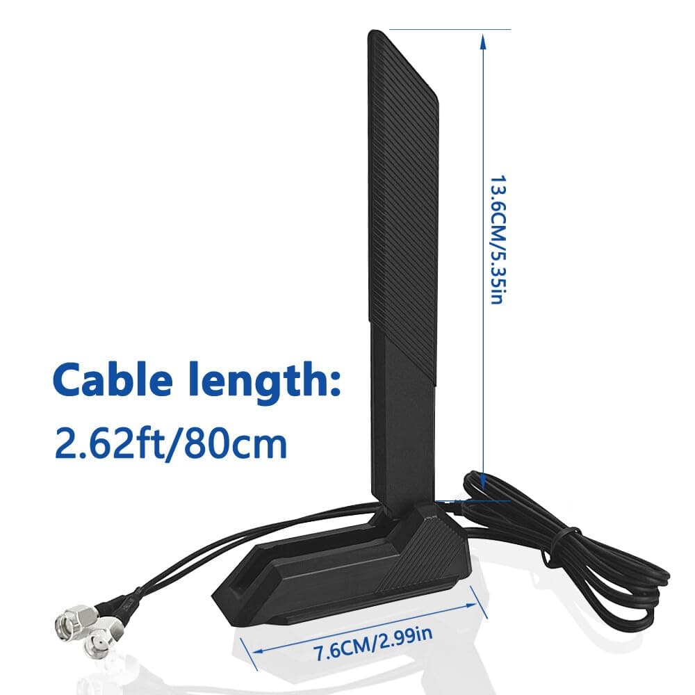 JINTAI WiFi Antenne Cable für MSI MPG Z490 Gaming Edge WiFi ATX Gaming/MPG Z690 Edge WiFi DDR4 Gaming/MPG Z690 Force/B550A PRO ProSeries/B650M Project Zero Gaming 2T2R 1400802650600 Bild 3