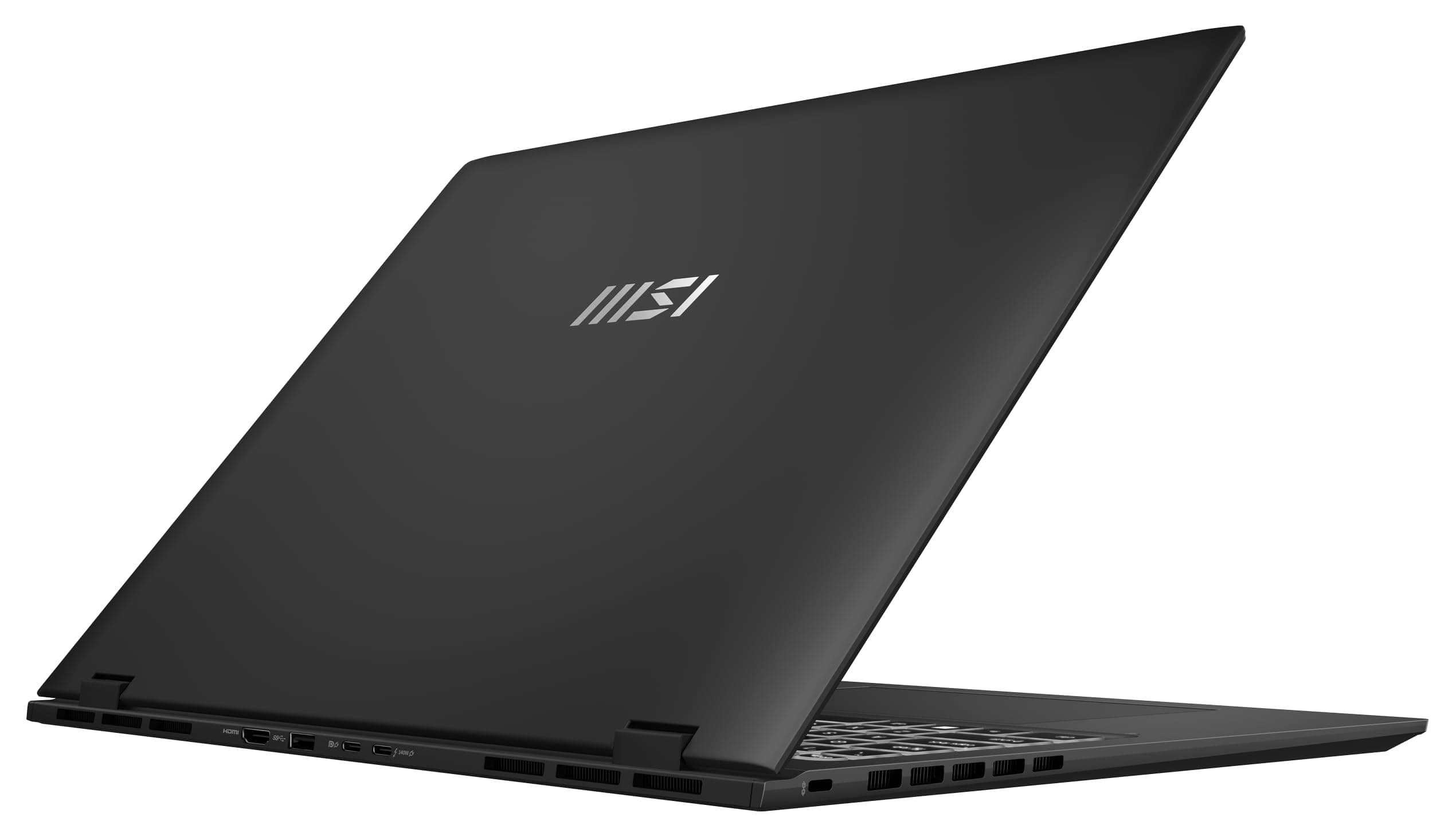 MSI Prestige 16 AI Studio Laptop, 40,6 cm (16,0") QHD+, Intel Core Ultra 7 155H, 32 GB LPDDR5 RAM, 1 TB SSD, GeForce RTX 4060, Windows 11 Home, QWERTZ Tastatur, schwarz, B1VFG-010 Bild 2