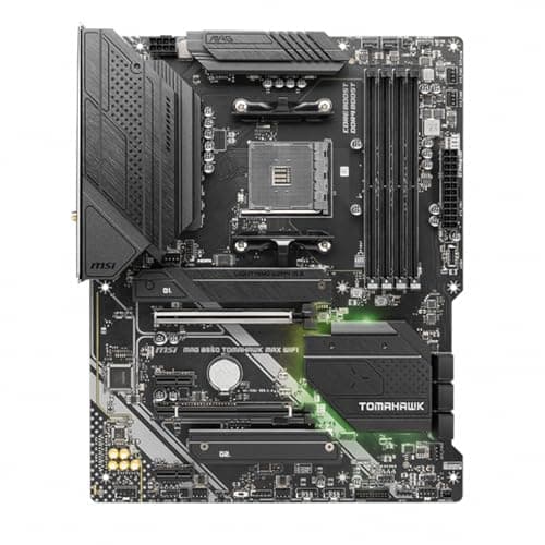 MSI MAG B550 Tomahawk MAX WiFi Gaming Motherboard (AMD AM4, DDR4, PCIe 4.0, SATA 6Gb/s, M.2, USB 3.2 Gen 2, HDMI/DP, ATX, Wi-Fi 6E, AMD Ryzen 5000 Series Prozessoren) Bild 4