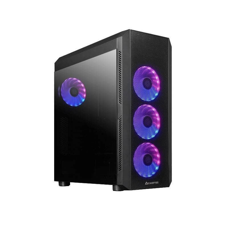 Boitier+Moyen+Tour+ATX+Chieftec+Scorpion+4+RGB+avec+panneau+vitr%C3%A9+%28Noir%29