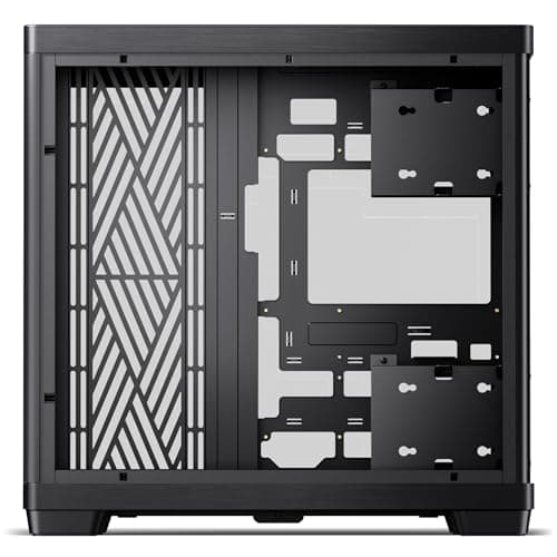 Jonsbo TK-4 PC-Gehäuse Schwarz | ATX Midi-Tower mit Panoramic Tempered Glass für 420 mm Radiatoren & 460 mm GPUs – Ready für Custom Loops Bild 8