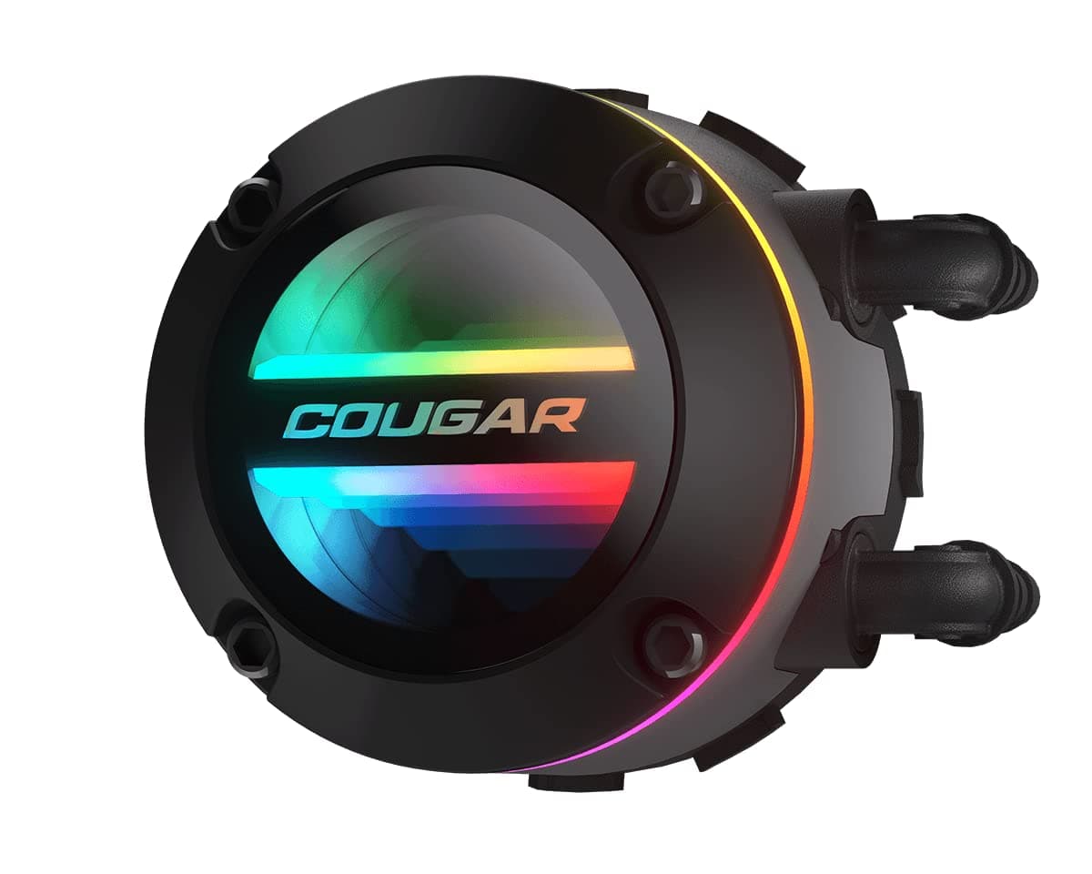 Cougar Poseidon GT 240 Hochleistungs-AIO All-in-One-CPU-Wasserkühlung, ARGB, Schwarz Bild 7