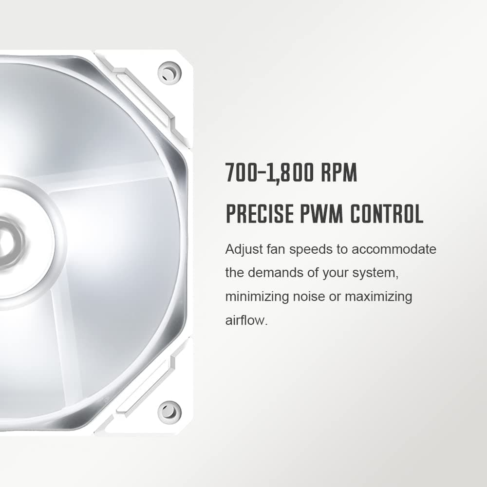 ID-COOLING FROSTFLOW X 240 SNOW CPU-Wasserkühler, AIO-Kühler, 240-mm-CPU-Flüssigkeitskühler, weißes LED-Licht, 2 x 120-mm-PWM-Lüfter, Intel 1200, 115X, AMD AM4 Bild 7