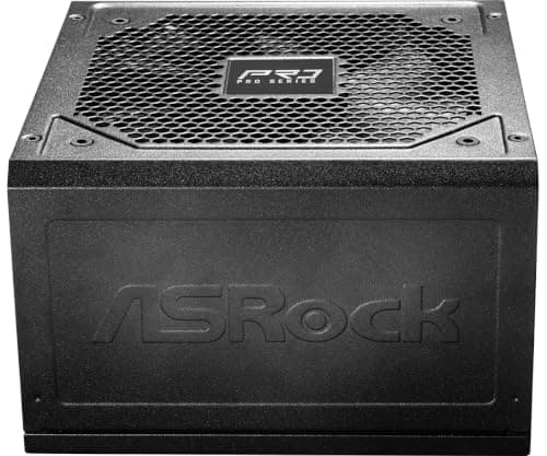 ASRock PRO-850G Netzteil, ATX 3.1, PCIe 5.1, 12V-2x6 Anschluss, 850W, 80 Plus Gold, 120mm Lüfter, 140x150x86mm Bild 7