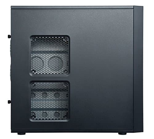 Chieftec HQ-01B Midi-Tower schwarz, PC-Gehäuse, ATX, Micro-ATX, für Haus/Büro, 0,6 mm Bild 4