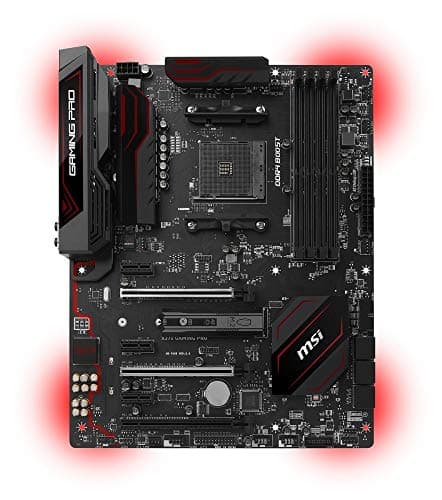 MSI X370 GAMING PRO, Sockel AM4, DDR4, HDMI,DVI 1x M.2 & 10x USB 3.1(2x Gen2 & 8x Gen1), 1x USB-C ATX Mainboard