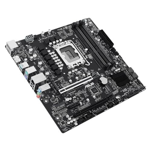 ASUS PRO B860M-CT-CSM Intel® B860 (LGA 1851) mATX Motherboard, PCIe 5.0, DDR5, 2X M.2, Intel® 1G LAN, 2X DP, HDMI, USB Type-C®, TPM IC onboard mit verbesserter Sicherheit, Zuverlässigkeit und Bild 6