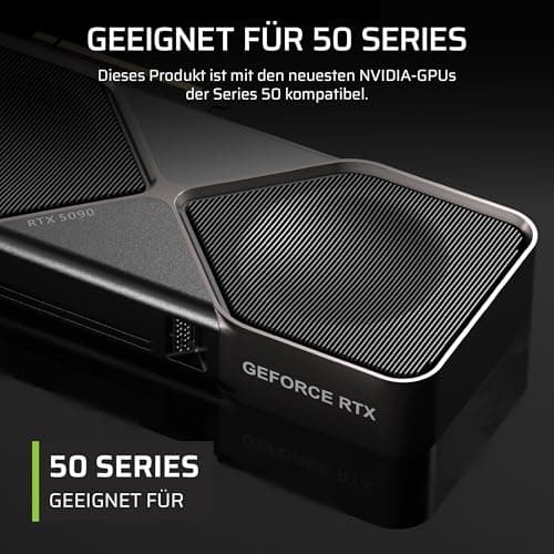 CORSAIR HX1500i (2025) Vollständig Modulares, Ultra-Rauscharmes ATX-Netzteil mit 12V-2x6-Kabel – ATX 3.1 & PCIe 5.1 konform, Cybenetics Platinum Wirkungsgrad – Schwarz | Mit Kabel, kompatibel mit ATX 3.1 und PCIe 5.1, Cybenetics Platinum Effizienz 1500 Watts Bild 6