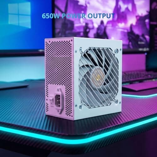 Mars Gaming MPB650PSI, PC-Netzteil Full Modular 650W, 10 Jahre Garantie, 80Plus Gold 90%, Lüfter SI Extreme Silence, Technologien AI2-RPM, DC-DC und SMD, ATX 3.1 und PCIe 5.1, Weiß Bild 4