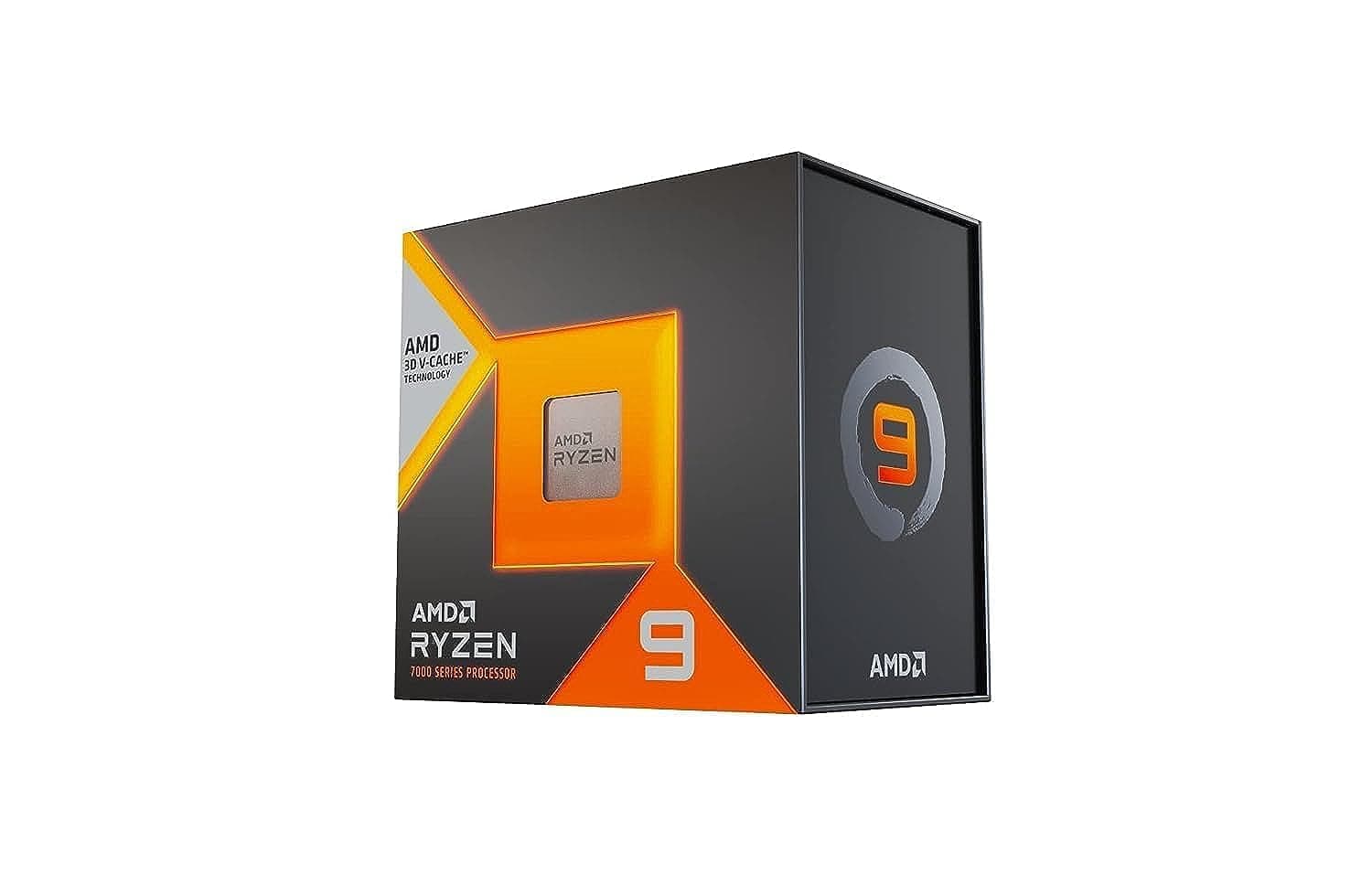 AMD Ryzen 9 7950X3D Prozessor with 3D V-Cache technology (intergrierte graphics, 16 Kerne/32 Threads, 120W TDP, AM5 Sockel, Bis zu 5.7GHz boost Frequenz, Kein Kühler)