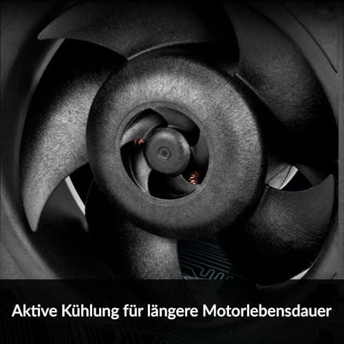 ARCTIC S8038-7K - Server Lüfter, 80x80x38 mm, 500-7000 rpm, PWM reguliert, 4-Pin Anschluss, 12 V DC - Schwarz 1 Stück Bild 3