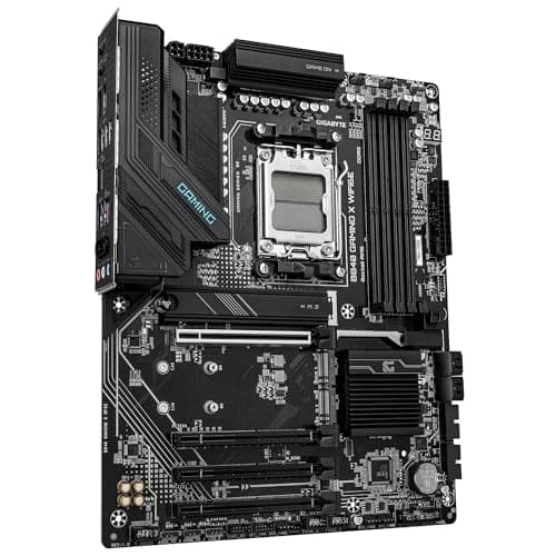GIGABYTE B840 Gaming X WIFI6E Mainboard - AMD Ryzen 9000 Prozessoren, 12+2+2 Phasen VRM, bis zu 7600MHz DDR5(O.C), 2xPCIe 4.0 + 1xPCIe 3.0 M.2, Wi-Fi 6E, 2.5GbE LAN, USB 3.2 Gen 2 Bild 6